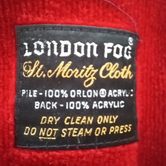 LONDON FOG VINTAGE LINED TRENCH COAT EXCELLENT 46 LONG - Picture 8 of 16